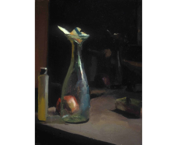 Carafe and Apple,12 x 9 1988