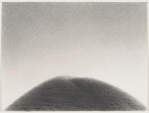  "Dark Hill," 2012–2016 pencil on paper 22 3/4 x 30 1/4 in.