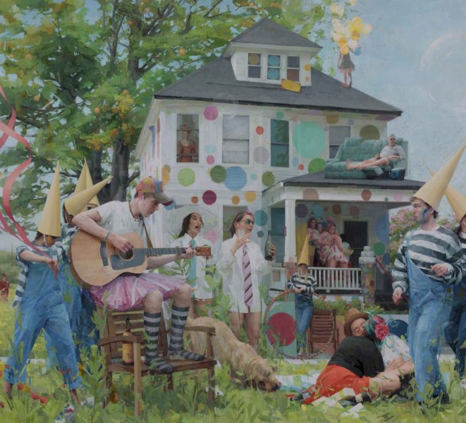 House Party, 2016 Oil on linen