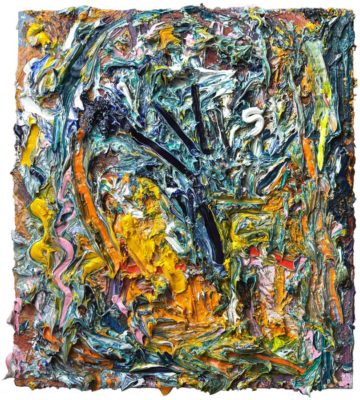 The Last Tree, 2015, oil/canvas, 20x16”