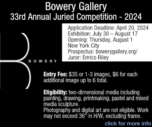Bowery Juried Show 2024