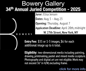 Bowery Juried Show 2025